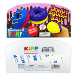 Squish and Squeeze Donut Ball - 12 Pieces Per Pack 23675 KIPP BROTHERS