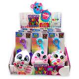 Wholesale Mini Kiss'Em Up Plush Clips 12 Pieces Per Display 23697 KIPP BROTHERS