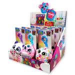 Wholesale Mini Kiss'Em Up Plush Clips 12 Pieces Per Display 23697 KIPP BROTHERS