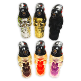 Metallic XXL Skull Torch Lighter - 6 Pieces Per Retail Ready Display 41484 SMOKEZILLA