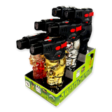 Metallic XXL Skull Torch Lighter - 6 Pieces Per Retail Ready Display 41484 SMOKEZILLA