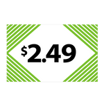 Merchandising Fixture - $2.49 Retail Tag 25 Per Pack 978330 NOVELTY INC