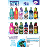 Neoprene Bottle Suit Cooler - 6 Per Retail Ready Display 21633 POLAR GEAR