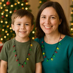 Christmas Necklace with 6 Pegs - 24 Pieces Per Pack 22495 NOVELTY INC