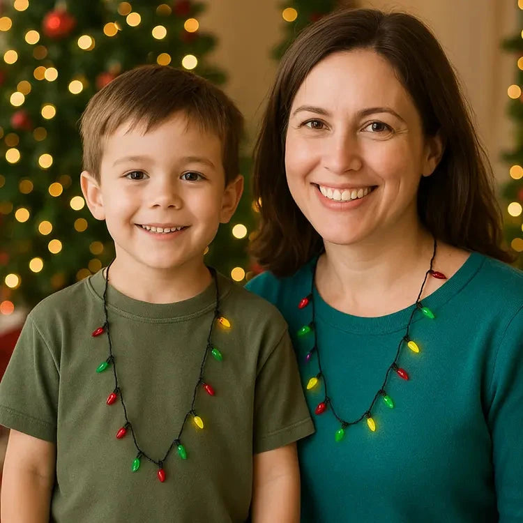 Christmas Necklace with 6 Pegs - 24 Pieces Per Pack 22495 NOVELTY INC