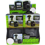 Dash Camera with Micro Sd Card - 4 Pieces Per Retail Ready Display 22815 GADGET GEAR