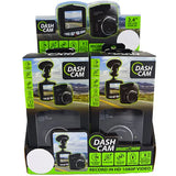 Dash Camera with Micro Sd Card - 4 Pieces Per Retail Ready Display 22815 GADGET GEAR