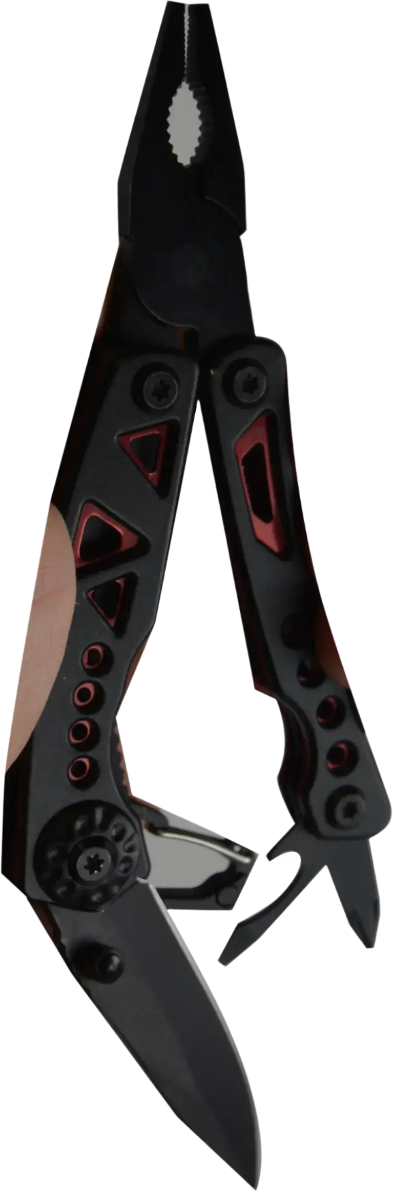 Tactical Multi-Tool 4-In-1 with Carabiner - 6 Pieces Per Retail Ready Display 25895 TAC GEAR