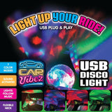 Mood Light USB Mini Disco Ball - 6 Pieces Per Pack 23308AZ CAR VIBEZ