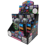 Mood Light USB Mini Disco Ball - 6 Pieces Per Retail Ready Display 23308 CAR VIBEZ