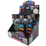 Mood Light USB Mini Disco Ball - 6 Pieces Per Retail Ready Display 23308 CAR VIBEZ