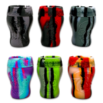 Curved Silicone Butt Bucket Ashtray - 6 Pieces Per Retail Ready Display 23368 SMOKEZILLA