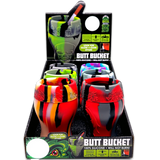 Curved Silicone Butt Bucket Ashtray - 6 Pieces Per Retail Ready Display 23368 SMOKEZILLA