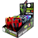 Curved Silicone Butt Bucket Ashtray - 6 Pieces Per Retail Ready Display 23368 SMOKEZILLA