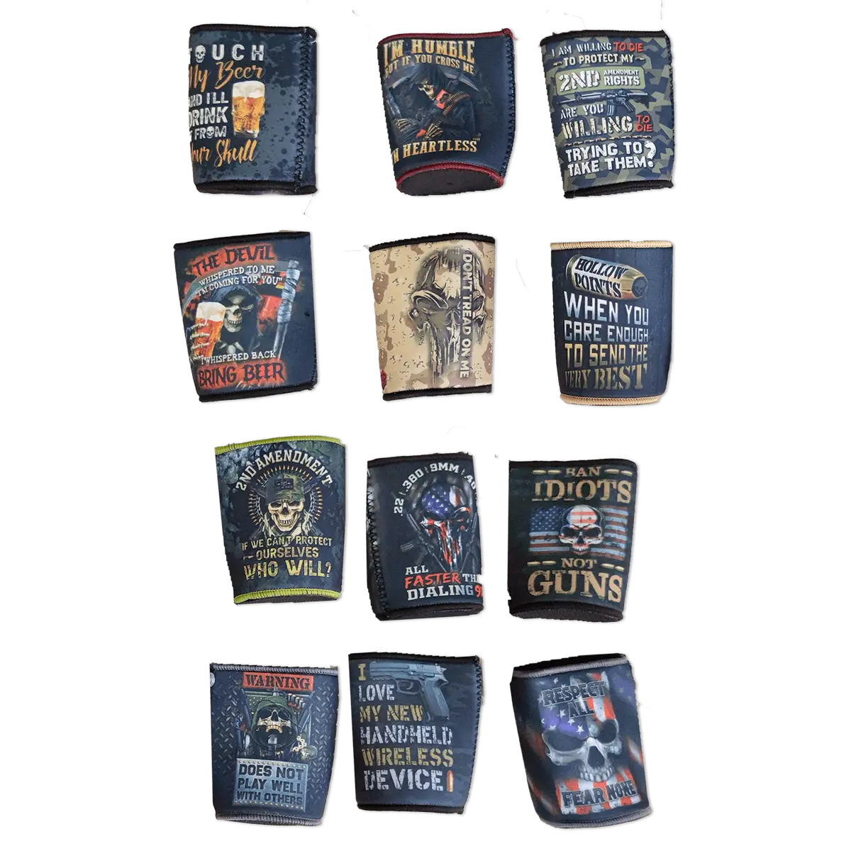 Patriotic Tac Gear Hat and Insulated Cup Assortment Floor Display - 72 Pieces Per Retail Ready Display 88448 TAC GEAR