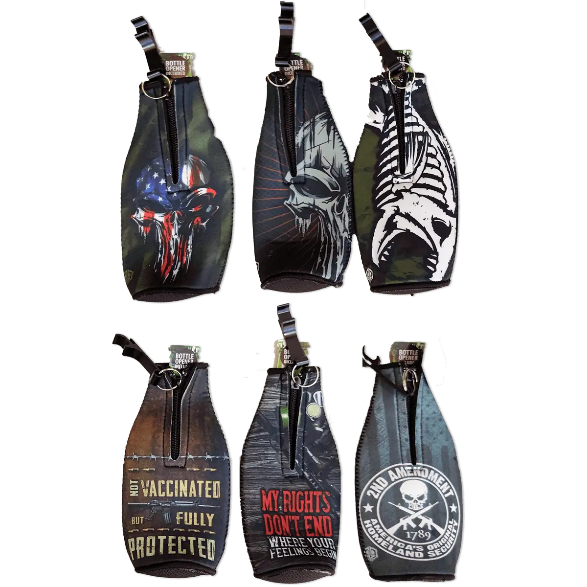 Patriotic Tac Gear Hat and Insulated Cup Assortment Floor Display - 72 Pieces Per Retail Ready Display 88448 TAC GEAR