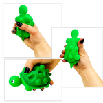 Fidget Pop Turtle Toy - 12 Pieces Per Retail Ready Display 23654 KIPP BROTHERS