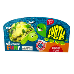 Fidget Pop Turtle Toy - 12 Pieces Per Retail Ready Display 23654 KIPP BROTHERS