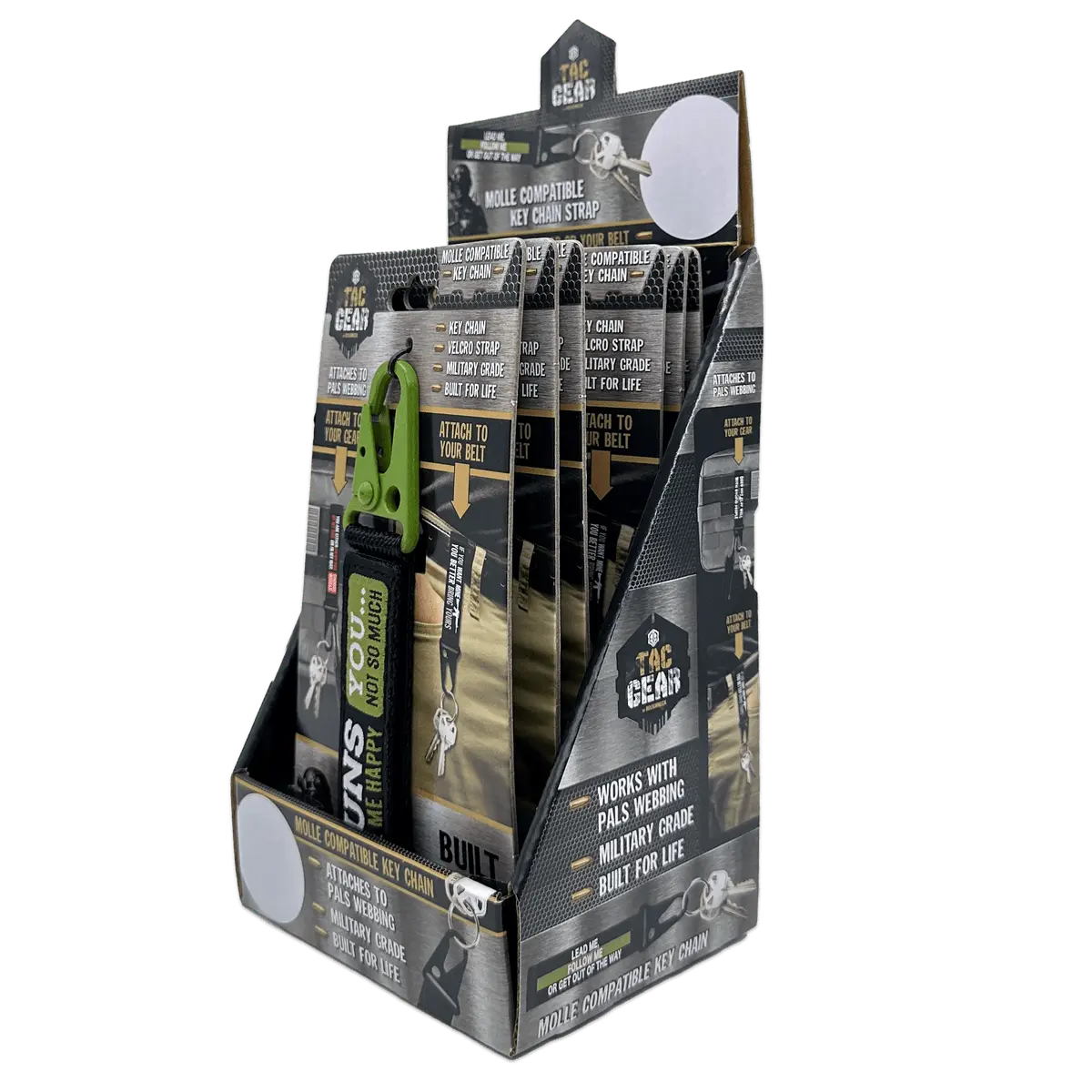 Curated Roughneck Patriotic Top Seller Floor Display 88660 NOVELTY INC