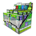 Light-Up Glass Ashtray with Multi-Color LED Lights - 6 Pieces Per Retail Ready Display 23744 SMOKEZILLA