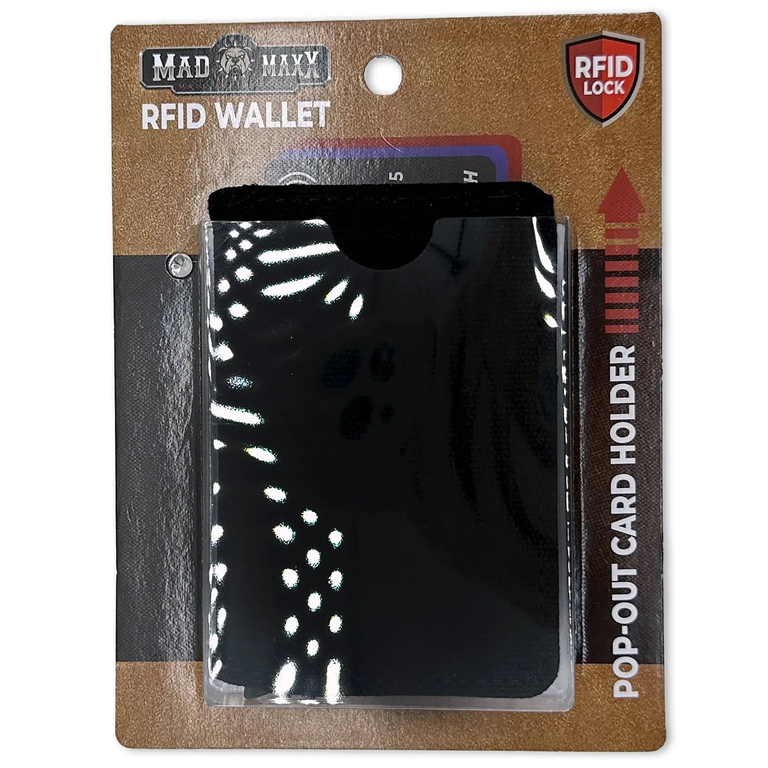 Canvas RFID Block Slim Wallet - 6 Pieces Per Retail Ready Display 23746 ROUGHNECK