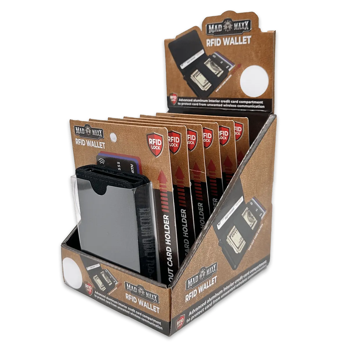 Curated Roughneck Patriotic Top Seller Floor Display 88660 NOVELTY INC