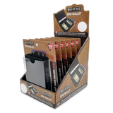 Canvas RFID Block Slim Wallet - 6 Pieces Per Retail Ready Display 23746 ROUGHNECK