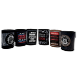 Neoprene Can and Bottle Cooler with Patch - 6 Per Retail Ready Display 23748 POLAR GEAR