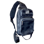 Patriotic MOLLE Tactical Sling Bag with Strap - 4 Pieces Per Retail Ready Display 23763 TAC GEAR