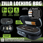 Smell Proof Small Canvas Lock Bag with Tool Organizer - 6 Pieces Per Retail Ready Display 23823 SMOKEZILLA