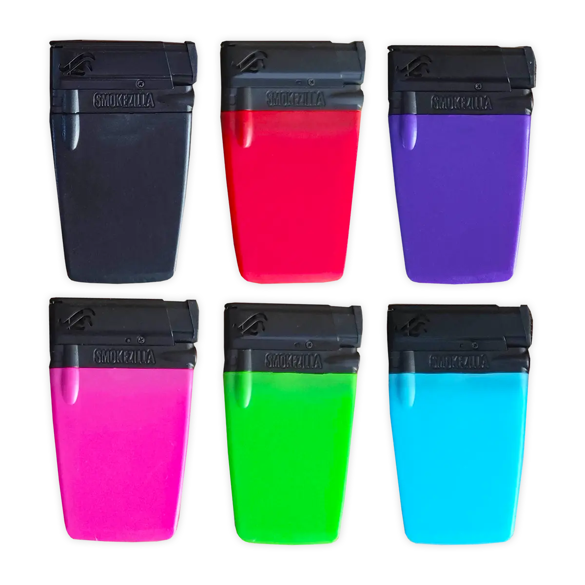 Cigarette Pack Thin Lighter - 12 Pieces Per Retail Ready Display 23483 SMOKEZILLA