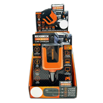 Car Charger DC 3 Port USB / USB-C / 120V Outlet 100 Watts - 4 Pieces Per Retail Ready Display 23861 ROUGHNECK