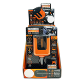 Car Charger DC 3 Port USB / USB-C / 120V Outlet 100 Watts - 4 Pieces Per Retail Ready Display 23861 ROUGHNECK