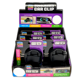 Sunglasses Car Vent and Visor Clip - 6 Pieces Per Retail Ready Display 23989 CAR VIBEZ