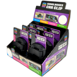 Sunglasses Car Vent and Visor Clip - 6 Pieces Per Retail Ready Display 23989 CAR VIBEZ