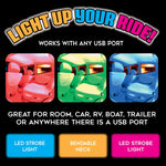 Mood Light USB Party Light - 6 Pieces Per Retail Ready Display 24061 CAR VIBEZ