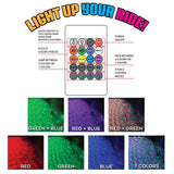 Mood Light Xtreme Starlight Ballz with Remote - 6 Pieces Per Retail Ready Display 24114 CAR VIBEZ