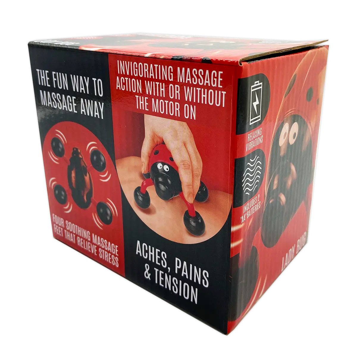 Animal Hand Massager 6 Pieces Per Retail Ready Display 24124 KIPP BROTHERS