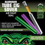 Metal Cigarette Saver Tube - 12 Pieces Per Retail Ready Display 24334 SMOKEZILLA