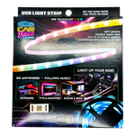 Mood Light Strip USB with Remote 16FT - 6 Pieces Per Pack 24338AZ CAR VIBEZ
