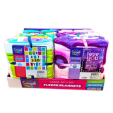 Wholesale Kids Printed Blankets - 6 Pieces Per Display 24396 KIPP BROTHERS