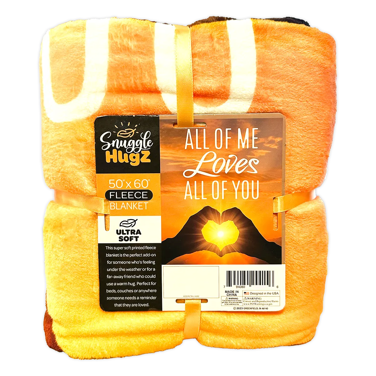 Assorted Blankets Refill - 6 Pieces Per Pack 25300 KIPP BROTHERS