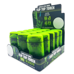 Glow In The Dark Flip Top Torch Lighter - 15 Pieces Per Retail Ready Display 24448 SMOKEZILLA