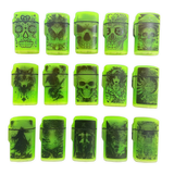 Glow In The Dark Flip Top Torch Lighter - 15 Pieces Per Retail Ready Display 24448 SMOKEZILLA