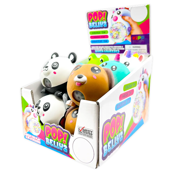 Pop Bellyz Squish Toy Assortment - 12 Pieces Per Retail Ready Display 24661 KIPP BROTHERS