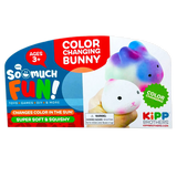 Squish and Squeeze Color Changing Bunny - 12 Pieces Per Retail Ready Display 24766 KIPP BROTHERS
