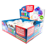 Squish and Squeeze Color Changing Bunny - 12 Pieces Per Retail Ready Display 24766 KIPP BROTHERS