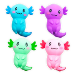 Squish and Squeeze Axolotl Toy - 12 Pieces Per Retail Ready Display 24767 KIPP BROTHERS