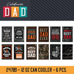 Father's Day Can Cooler - 6 Pieces Per Pack 24789C KIPP BROTHERS