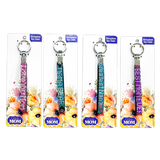 Mother's Day Rhinestone Keychain - 4 Pieces Per Pack 24859B